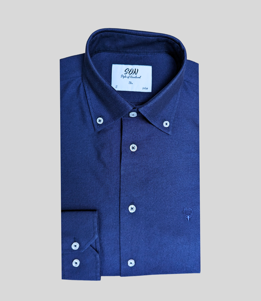 Oxfordskjorta marinblå