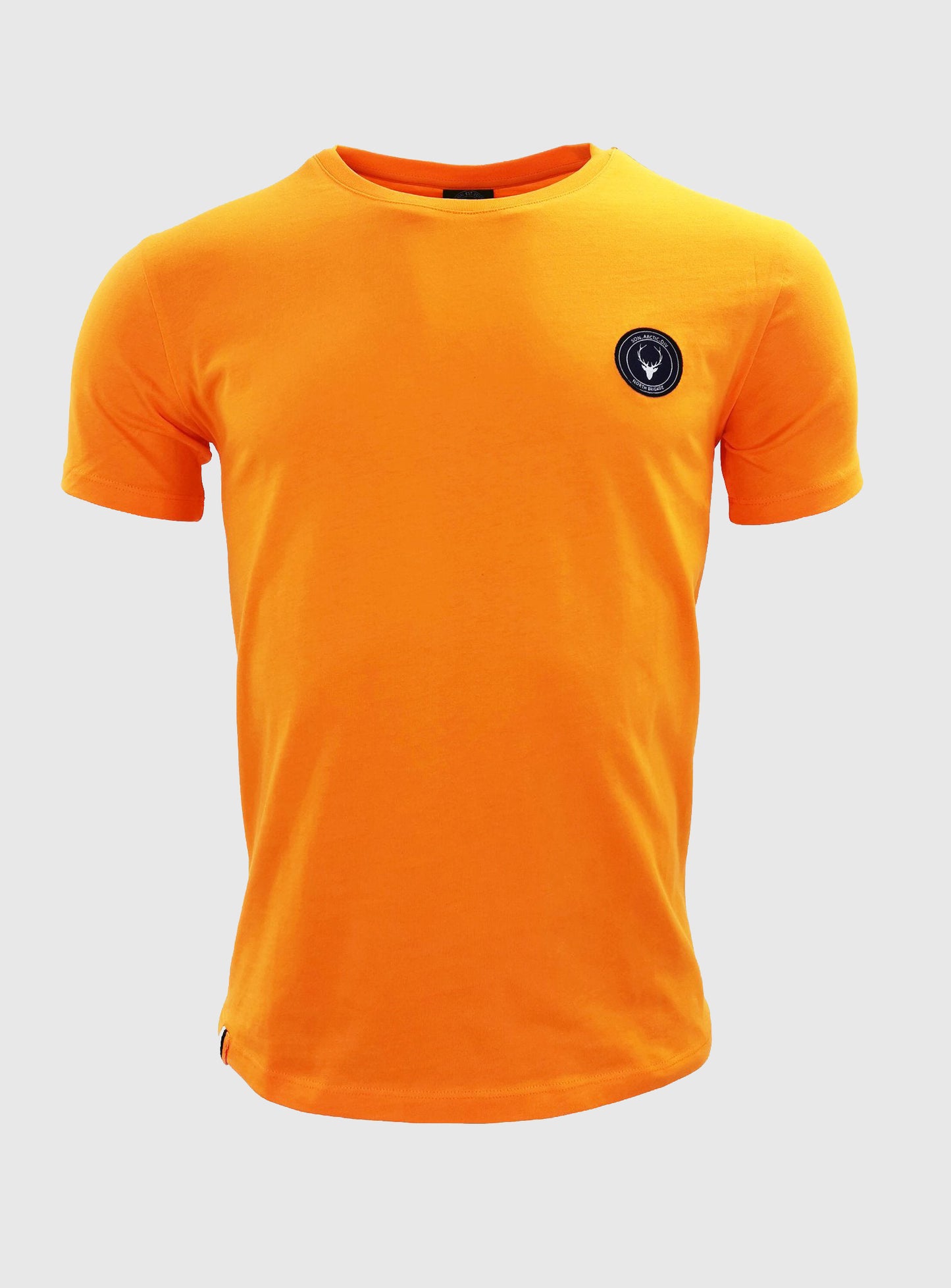 Orange t-shirt slim fit